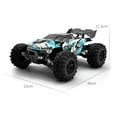 thumbnail image 2 of 2.4Ghz 70KM/H High Speed 1/16 Off Road RC Trucks 4WD Vehicle Racing Climbing Car Brushless Motor LED Light, 2 of 5
