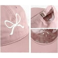 thumbnail image 2 of Bow-Tie Baseball Cap for Women Fashion Sun Hats for Women Trucker Hat Y2k Sun Cap Visor Cap Hiking Travel Trendy 2024, 2 of 9