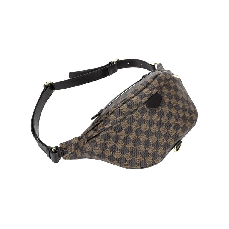 Louis Vuitton Brown Damier Men's Women's Fanny Pack Waist Bag For