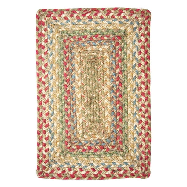 Homespice Azalea Braided Rectangle Placemat (10 inch x 15 inch)