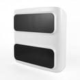 thumbnail image 5 of Perch by Honey-Can-Do Plastic Magnetic Mount Laundry or Office Organizer, White, 5 of 8