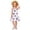 Z68-White, variant on Glisme Fashion Girls Dresses Size 5-6 Y Kids Independence Day Print Dress Gown Toddlers Casual Wear Cute Dress Blue Sundress For Girl