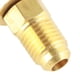 thumbnail image 5 of M Buder Adaptador De Manguera HVAC R410A Latón 1/4 Pulgadas A 5/16 Pulgadas (6.35 mm A 7.94 mm) Conector De Aire Acondicionado Y Refrigeración SAE Para Mini Split Resistente A Alta Presión Comercial, 5 of 9
