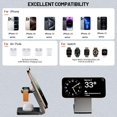 thumbnail image 3 of Cargador Inalámbrico 3 en 1 Gqohrt para iPhone 17-12, Apple Watch y AirPods, 3 of 8