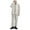 Light Gray, variant on GYUJNB Water-proof Jackets Sets for Women Lightweight Rain Jacket Hooded Raincoat & Pants Zip Windbreaker for Running Hiking Travel