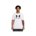 thumbnail image 3 of Camiseta Under Armour Sportstyle Logo para Hombre Blanca/Negra, 3 of 4