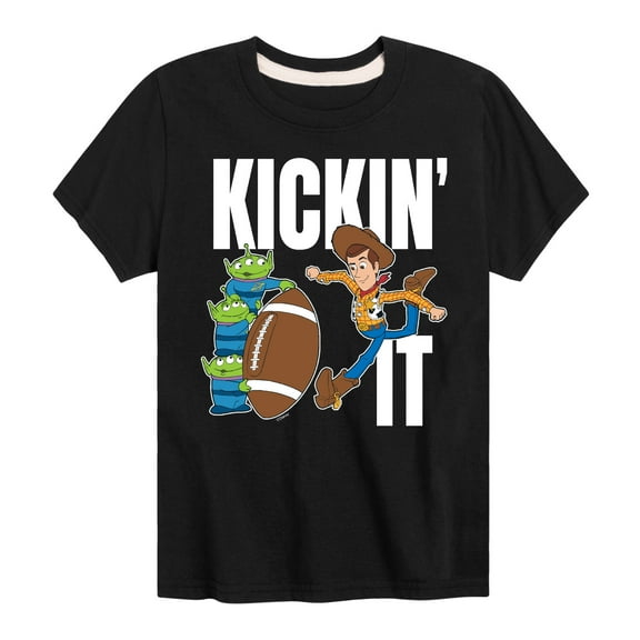 Toy Story - Kickin It - Toddler And Youth Short Sleeve Graphic T-Shirt