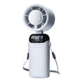 thumbnail image 2 of Ventilador portátil de alta velocidad con batería de 6000mAh, ventilador de enfriamiento portátil con velocidad ajustable, compacto para actividades al aire libre y viajes., 2 of 9