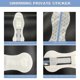 thumbnail image 5 of Forro de baño transparente de poliuretano para bañadores, forro higiénico para bañadores, forro de baño privado, 5 of 5