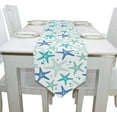 thumbnail image 4 of Coolnut Table Runner 13"x90", Colorful Starfish Washable Table Cloth Runner for Holiday Home Wedding Table Top Decoration, 4 of 5