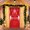 A, variant on YIKA Christmas Elastic Cloth Door Stickers Decorative Hanging Cloth Holiday Party Layout Background Cloth Room Door Matchinging Tapestry Cloth Christmas Decorations A