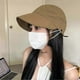 thumbnail image 4 of Women's Beach Sun Hat Foldable Outdoor UV Protection Drawstring Sun Hat for Beach Hiking Garden Travel, 4 of 5