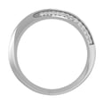thumbnail image 2 of ARAIYA FINE JEWELRY 10K Yellow Gold Round Diamond Anniversary Band Ring (1/8 cttw, I2-I3 Clarity, I-J Color) Size 7.5, 2 of 6