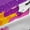 Purple C, variant on Erosebridal Dreamy Unicorn Curtains and Drapes (42x63), Initial Letter O Curtains for Living Room, Rainbow Blackout Curtains for Bedroom, Window Drapes Bedroom Decorative