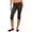 6# Dark Gray, variant on Women Fold Over Capri Leggings Y2K Low Rise Elastic Waist Cropped Pants Knee-Length Skinny Yoga Athletic Pants Black S