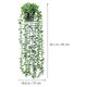 thumbnail image 2 of Raindrops 3Ud Plantas Colgantes Artificiales Con Maceta Decorativas Para Interiores Color Verde Natural, 2 of 6