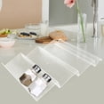 thumbnail image 4 of Raindrops 1Set Acrylic Spice Rack Organizer with Inclined Tiered Design for Kitchen Drawer Storage, 4 of 8