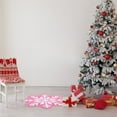 thumbnail image 1 of Carpet 26inch Christmas Snowflake Doormat Non- Round Welcome Mat for Home Decoration, 1 of 6