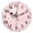 A045, variant on 14 Inch Wall Clock Battery Operated Square Clock for Office, Kitchen, Outdoor, Living Room, Brown Tree Trunk Cross Section