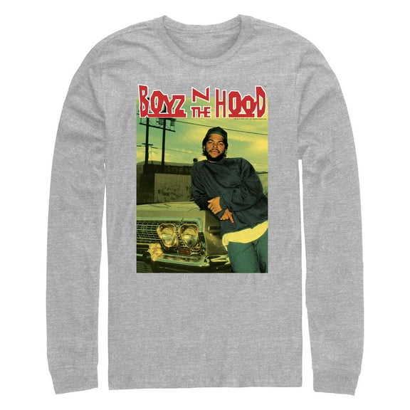 Men's Boyz n the Hood Doughboy Pose Long Sleeve Shirt