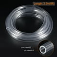thumbnail image 2 of Unique Bargains 10mm ID 13mm OD 2.5m Clear Vinyl Tubing Flexible PVC Hose Plastic Tube, 2 of 5