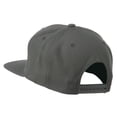 thumbnail image 3 of Director Embroidered Flat Bill Cap - Grey OSFM, 3 of 5