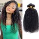 thumbnail image 1 of Hair Bundles EMOL Kinky Curly Water Wave, cabello humano, 300 g, 1 of 7