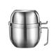 thumbnail image 2 of Ramen Bowl Fideos instantáneos Tazón de sopa Ramen Maker Dormitorio Regalo Fiambrera de acero inoxidable Tazón de fideos para viajes Dormitorio, 2 of 9
