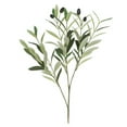 thumbnail image 2 of TFYZYY Realistic Faux Olive Tree Artificial Potted Greenery for Indoor & Outdoor Decoration (17.71x13.77 inches), 2 of 7