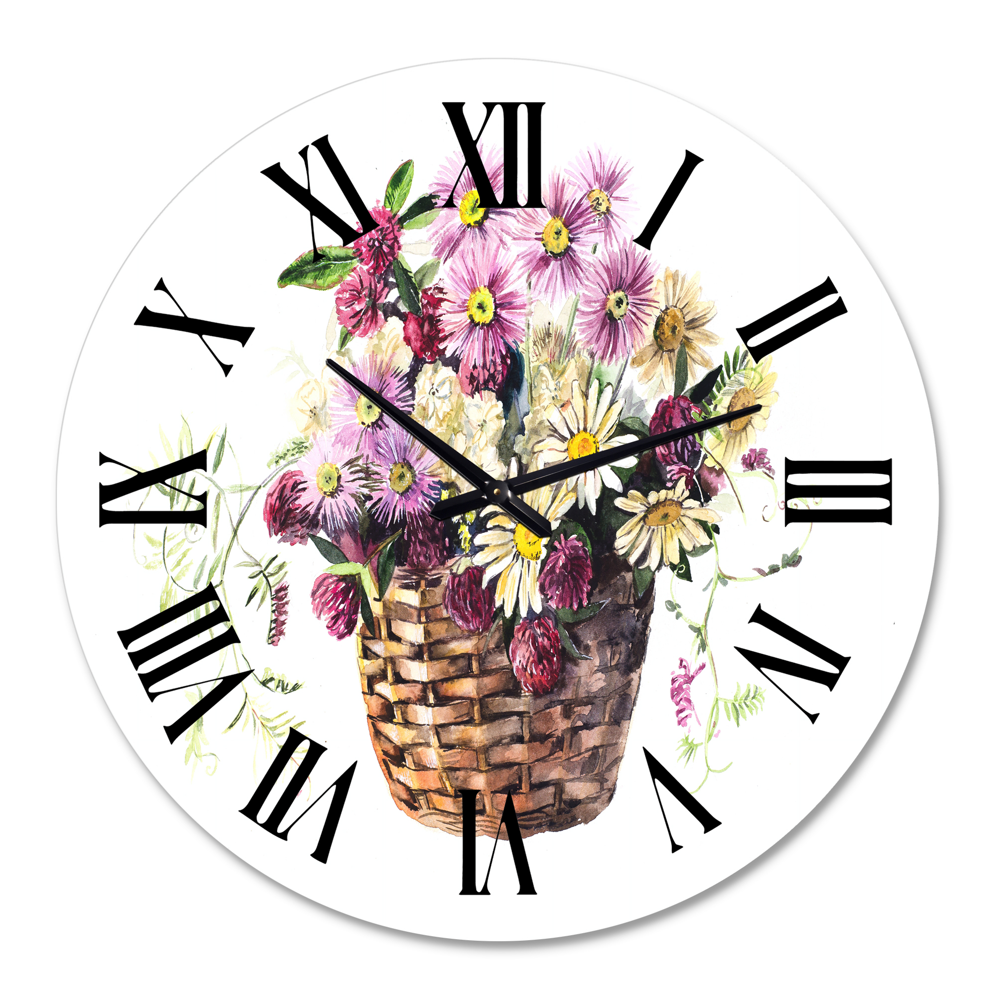 Designart 1 in Traditional Wall Clock