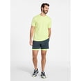 thumbnail image 2 of Athletic Works Men's and Big Men's 2 in 1 Gym Shorts with Liner, 6" & 8" Inseams, Sizes S-3XL, 2 of 5