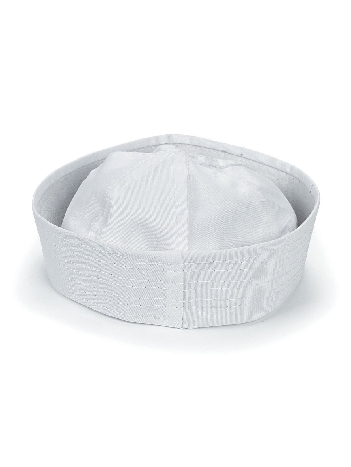 12 NEW WHITE NAVY SAILOR HATS POPEYE GILLIGAN DOUGHBOY ADULT COSTUME ACCESSORY 