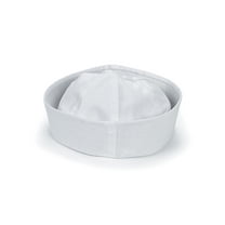 White Sailor Hat - Size 22"