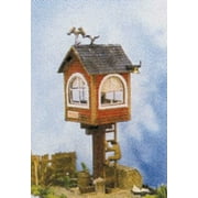 Northeastern Scale Models 520-30006 Watch Tower Kit - 5/8 x 5/8 1.6 x 1.6cm