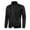 N-Black, variant on Mens Autumn and Winter Flannel Coat Men Zipper Neck Solid Sweater infant Coat Long Sleeve Fashion Top Winter Coat Sweatshirt Coat