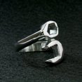 thumbnail image 3 of Hot Leathers JWR2101 Men's Wrench Stainless Steel Ring 11, 3 of 4