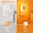 thumbnail image 6 of Hometravel Warm Night Light, LED Plug-In Wall Light with Auto Sensor for Bedroom Kitchen Hallway, Energy Saving Dusk to Dawn Bulb for Kids, Home Safety, 6 of 9