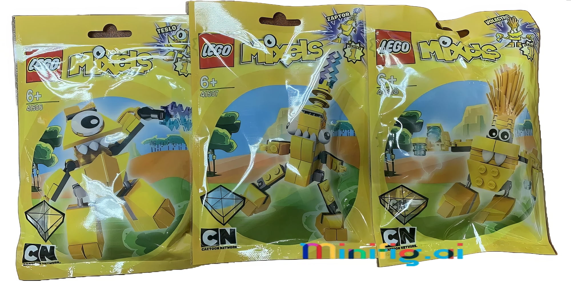 LEGO Mixels Series 1 Complete Set of All Figures 9 Piece