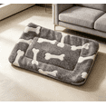 thumbnail image 5 of Hovilon Washable Dog Bed，Reversible Dog Crate Pad Soft Fluffy Pet Kennel Beds Dog Sleeping Mattress for Large Jumbo Medium Small Dogs, 5 of 5