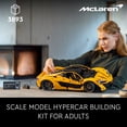 thumbnail image 4 of LEGO Technic McLaren P1 Hypercar Building Set, Gift for Adult Racing Fans, Race Car Collectible Model with V8 Piston Engine and 7-Speed Gearbox, 42172, 4 of 8