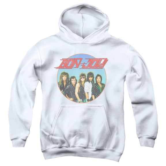 Bon Jovi - Bon Sphere - Youth Hooded Sweatshirt - Medium