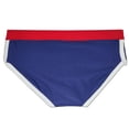 thumbnail image 4 of FcBaudy Men's Low Waist Solid Color High Vent Swimming Trunks Underpants Men Pants, 4 of 6