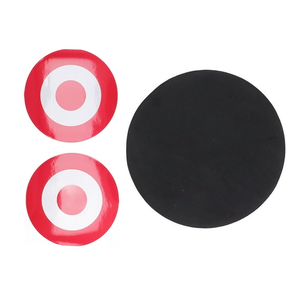 Moving Target, Wear Resistant Archery Moving Target Soft Touch For Training Black Red Target,White Red Target