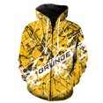 thumbnail image 1 of Traje de carreras para hombre, sudadera con cremallera, sudadera de manga larga de gran tamaño, estilo hip hop, estampado 3D, moda urbana, estilo Harajuku, divertido, 1 of 6