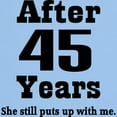 thumbnail image 3 of CafePress - 45Th Anniversary Funny Quote Light T Shirt - Men's Classic Graphic T-Shirt, 3 of 4