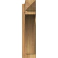 thumbnail image 2 of Ekena Millwork 6"W x 24"D x 24"H Thorton Rough Sawn Arts and Crafts Outlooker, Western Red Cedar, 2 of 4