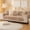 Coffee, variant on Soft Warm Faux Fur Couch Sofa Cover Thick Shaggy Fuzzy Sectional Couch Cover Non-Slip Solid Color Plush Sofa Slipcover Furniture Protector for Kids, Pets (Coffee,36"x47")