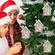 thumbnail image 4 of Puntoco Manualidades navideñas de madera Casas de madera Cabañas Iluminación Decoraciones Árboles de Navidad Decoraciones para ventanas Herramientas para crear fiestas cálidas y románticas, 4 of 6