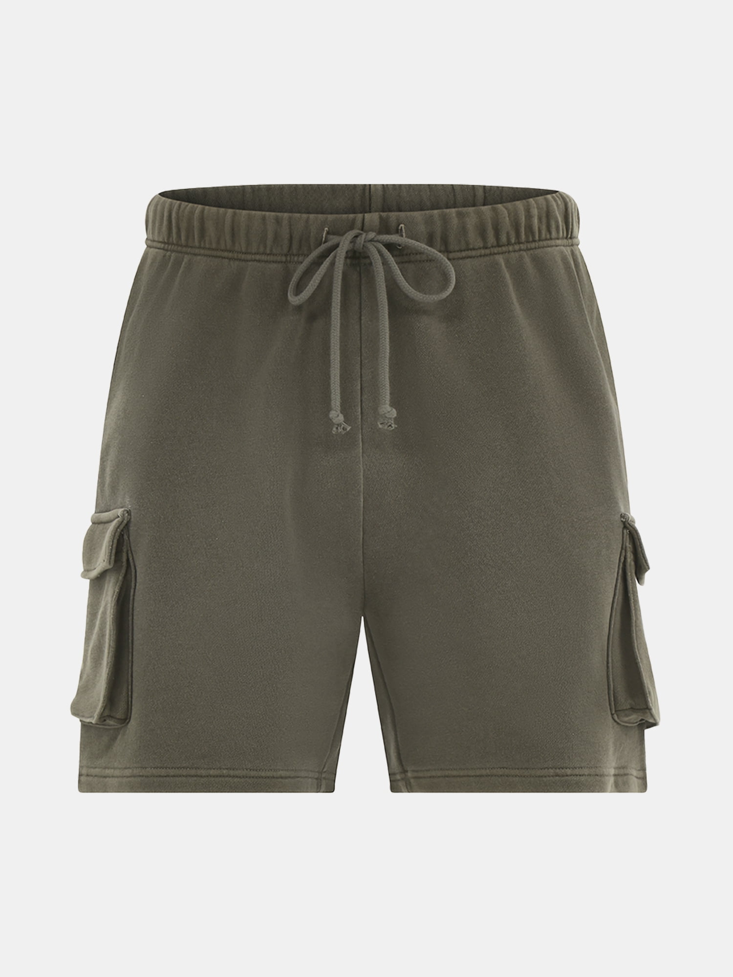No Boundaries All Gender Soft Fleece Utility Cargo Shorts, Men's Sizes XS-5XL