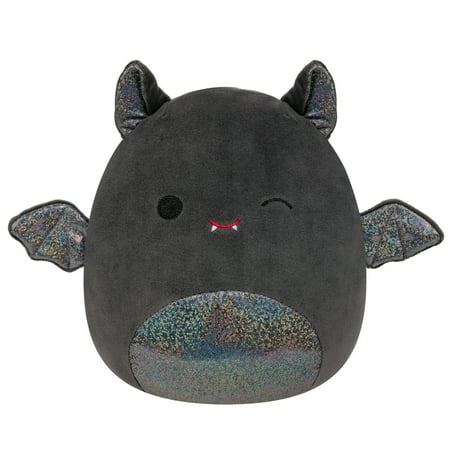 Squishmallows Original 8 inch Emily the Bat with Sparkly Ears and Belly - Child's Ultra Soft Stuffed Plush Toy